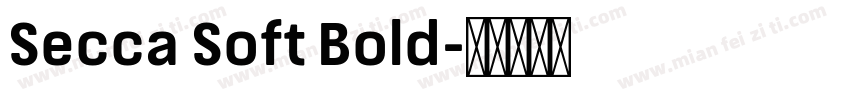 Secca Soft Bold字体转换